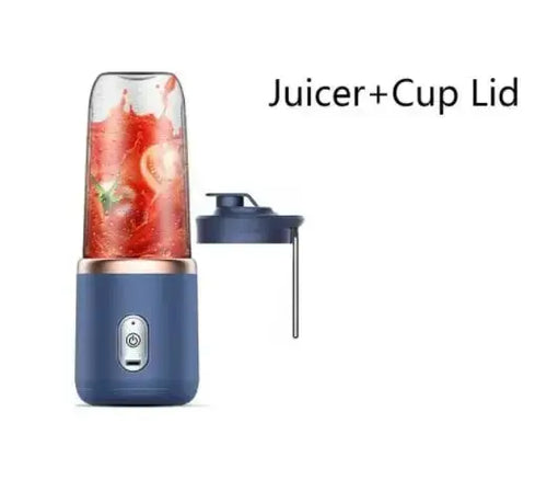 Portable Blender Bottle Electric 6 Blades Multifunction Juice Blender
