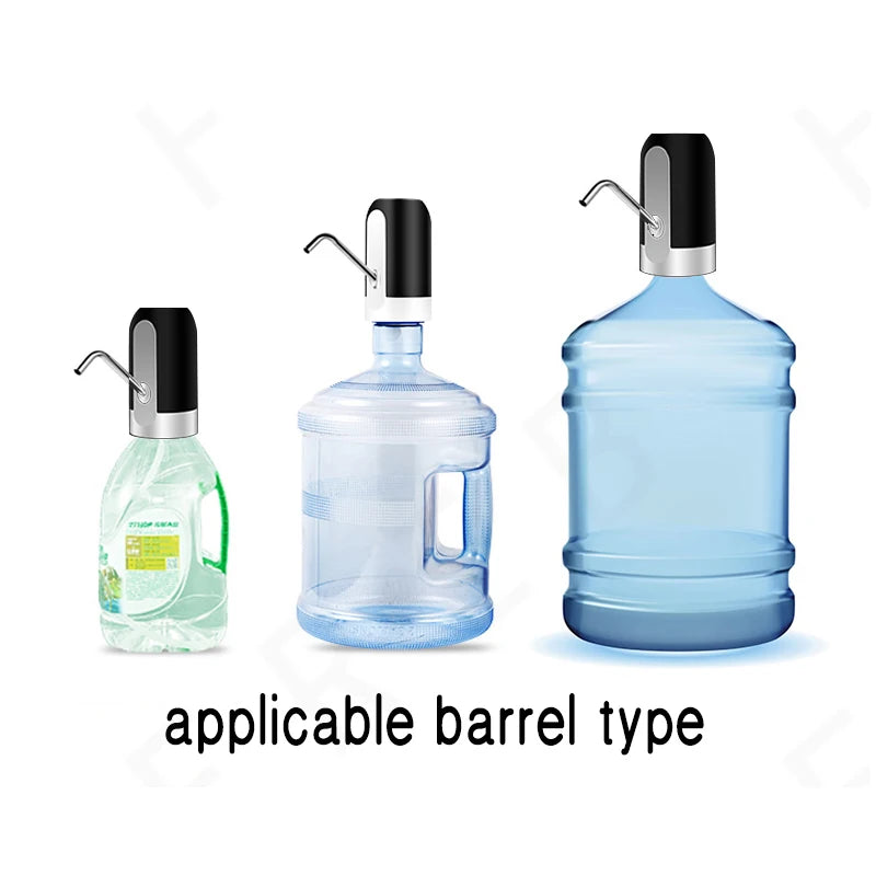 Wireless Electric Barreled Water Pump 800mah Battery USB Rechargeable