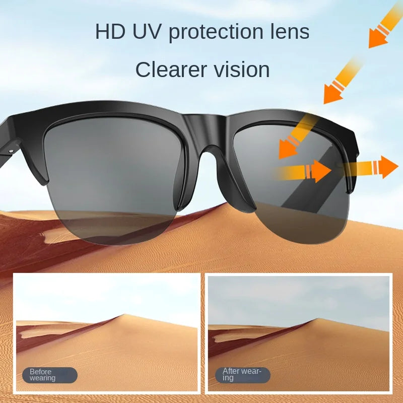 Smart Bluetooth Glasses Wireless Bluetooth Headphones Bluetooth Sun