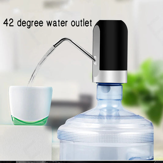 Wireless Electric Barreled Water Pump 800mah Battery USB Rechargeable