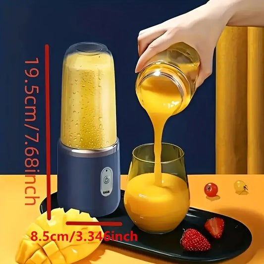 Portable Blender Bottle Electric 6 Blades Multifunction Juice Blender